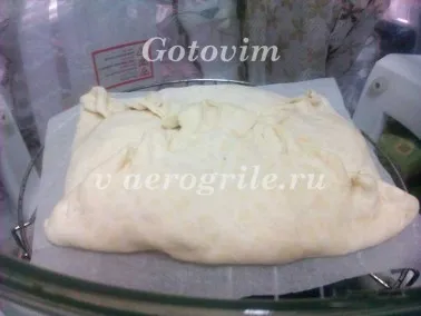 Hús pie Aerogrill, a recept egy fotót