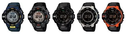 Casio órák új casio Protrek a legújabb generációs érzékelő szenzor hármas ver