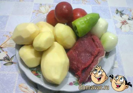 Гарнирайте месо с пържени картофи