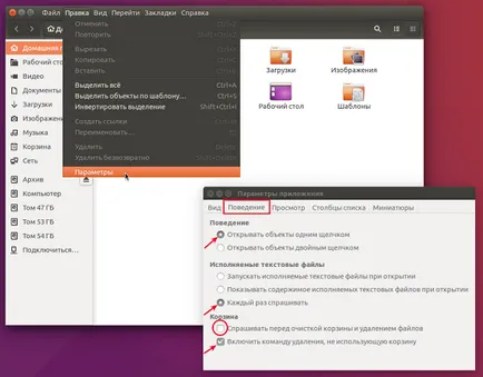 Beállítás Nautilus fájlkezelő Kényelmes munka ubuntu, hírek, órák, segíteni,