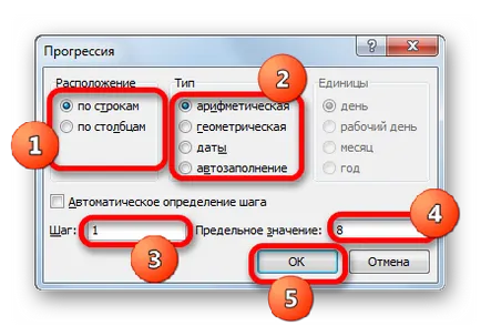 Numerotarea celulelor în Excel