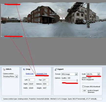 crearea de știri de panorame circulare (flash)