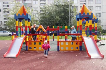 Játszótéri eszközök, mint az utcai szabad hajózás, gyermekkor Alley - felszerelések