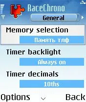 Program de Chrono Prezentare generală cursă