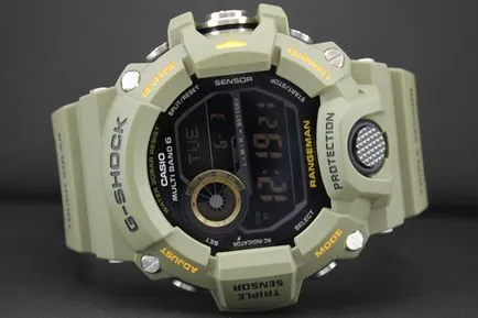 Áttekintés a japán férfi karóra Casio G-Shock GW-9400 Csikós