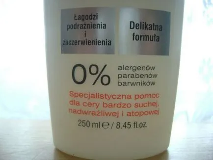 Tisztító tonik segítségével Cera atopowa személyek aa óceáni - vélemények, fényképek és ár