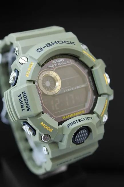 Áttekintés a japán férfi karóra Casio G-Shock GW-9400 Csikós