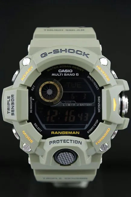 Áttekintés a japán férfi karóra Casio G-Shock GW-9400 Csikós