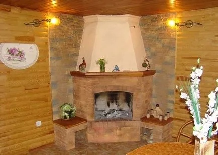 Изграждане на ъгъл камина печка в къщата със собствените си ръце