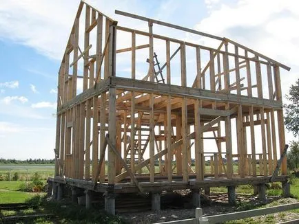 Építése a keret házban a finn technológia saját kezűleg