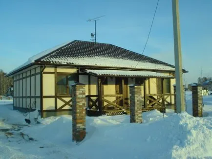 decorare fațadă timbered cabana - DSP, LSU, osb, de uz casnic Siberian