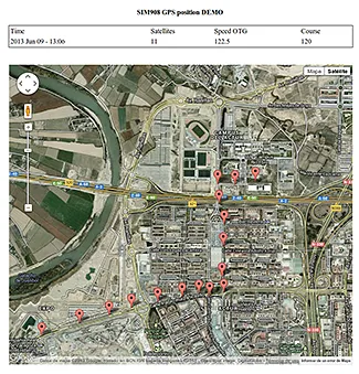 Проследяване на местоположението на автомобила в реално време с помощта на GPS GPRS