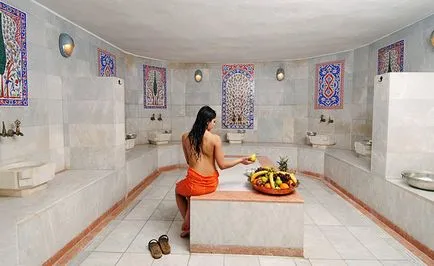 Különbségek törökfürdő, haszon és kár hamam gőz formájában a török ​​hamam