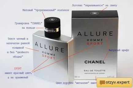 Vélemény Men eau de toilette Chanel Allure Homme Sport - friss tejszín (csábítják homme sport