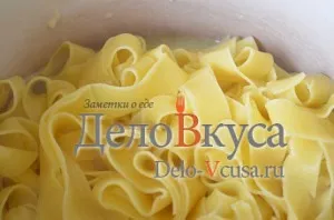 Paste în bianco sau bucătar paste italiene