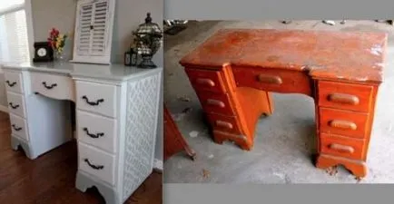 Промяна на мебели със собствените си ръце започва с неговото почистване