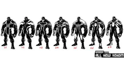 În primul rând privire la noul costum Venom, geekcity