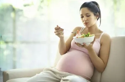 Mesele in al doilea trimestru de sarcină - dieta și meniuri
