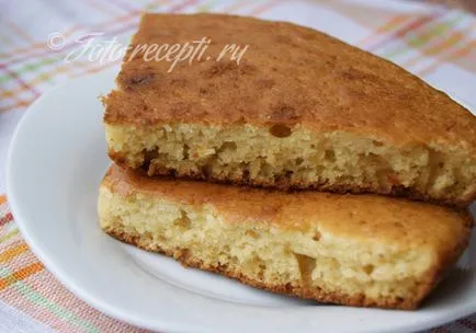 Cream pie egy pillanat alatt - fotó-lépésre főzés receptek