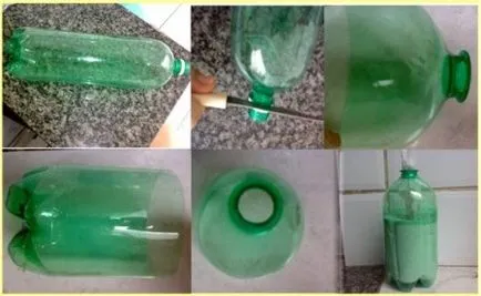 Műanyagból készült palackok, a ház ura