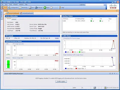 Свързване и Конфигуриране asdm на Cisco ASA в GNS3 - това е лесен