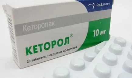 Népszerű fájdalomcsillapítók „diclofenac” és „ketorol” kivonják gyógyszertárak - hírek