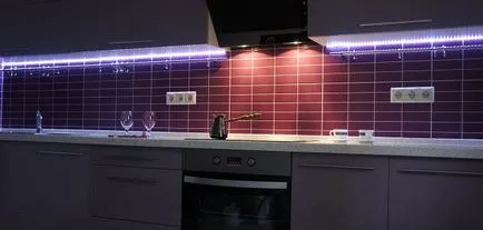 LED-es világítás a házban saját kezűleg