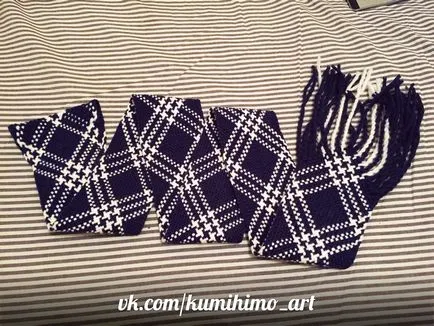 Кумихимо тъкане схема за начинаещи със снимки и видео