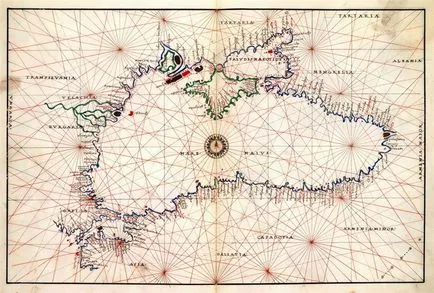 Referință harta - hărți ale lumii antice folosite de navigatori