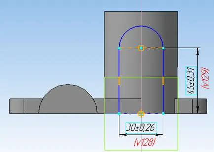 Épület egy „nehéz” részek iránytű 3d