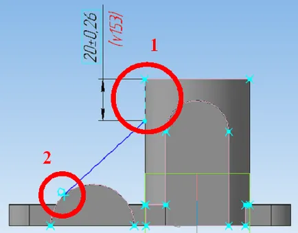 Épület egy „nehéz” részek iránytű 3d