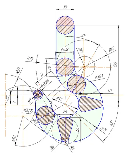 Cârlig de sarcină de modelare de suprafață în busola-3D, CAD-Journal