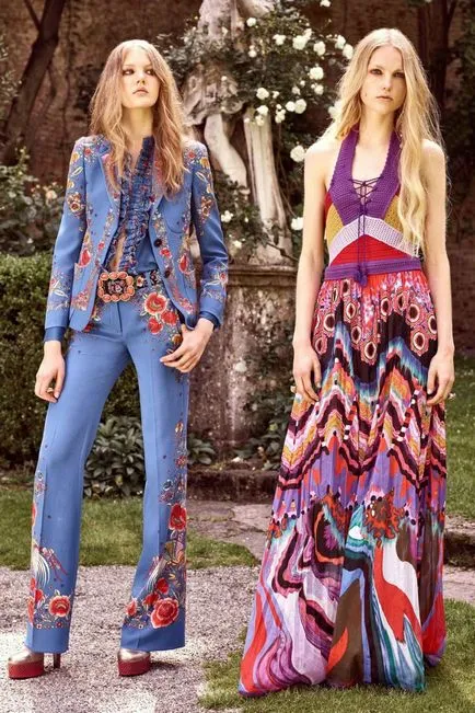 Salutări din anii '70! De lux rochii șic toate Roberto Cavalli Resort lookbook în 2017 - Târg