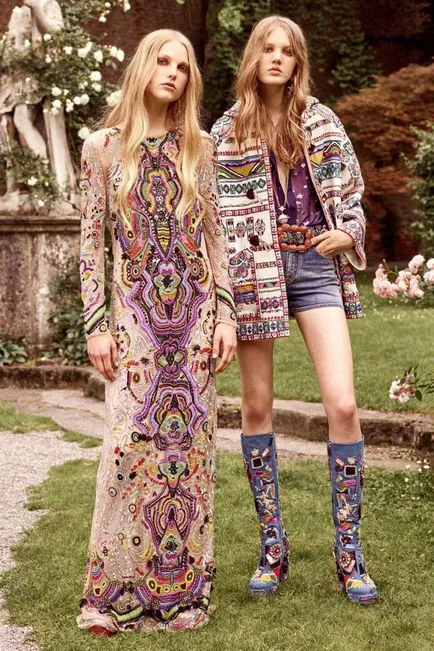 Salutări din anii '70! De lux rochii șic toate Roberto Cavalli Resort lookbook în 2017 - Târg