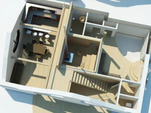 Proiecte case de oaspeți cu opțiuni de baie și caracteristici ale construcției