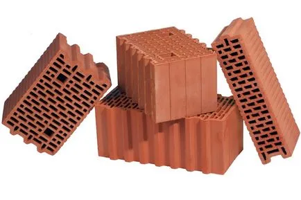 Proiecte de case din blocuri de ceramică, de construcții, prețurile