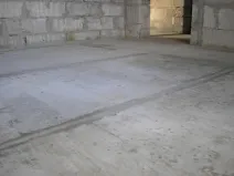 Számítás betonaljzat anyagfelhasználás peskobeton, cementet, duzzasztott agyag keveréket egy száraz esztrich