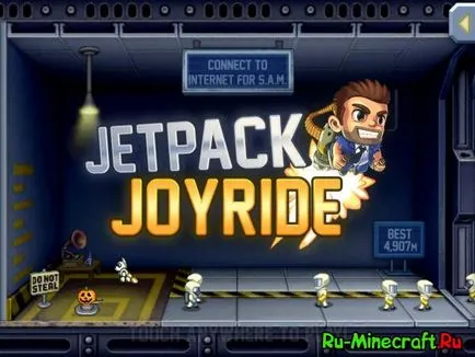 Egyéb android ios jetpack sétakocsikázás - repülni, és gyűjtsük össze a leírás a küldetés, achivok és modulok