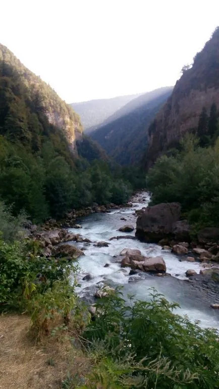 Pescuitul în Abhazia