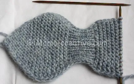 Lucrate manual ace tricot tricotat eșarfă de trucuri cu un laț, creativitatea mamei sale