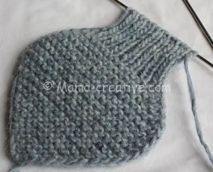 Lucrate manual ace tricot tricotat eșarfă de trucuri cu un laț, creativitatea mamei sale