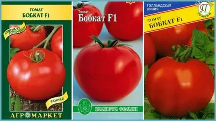 Caracterizarea tomate Bobcat și descriere, grad randament, comentarii, fotografii