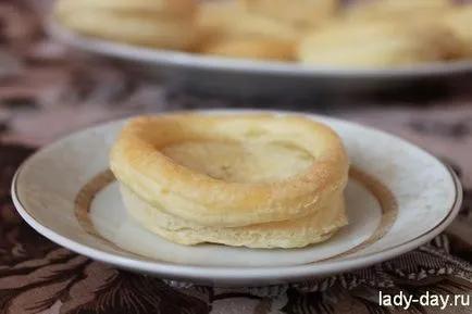 Tartlets leveles tészta otthon nélkül formák, egyszerű receptek képekkel