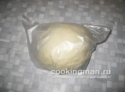 A tésztát gombóc - főzés a férfiak