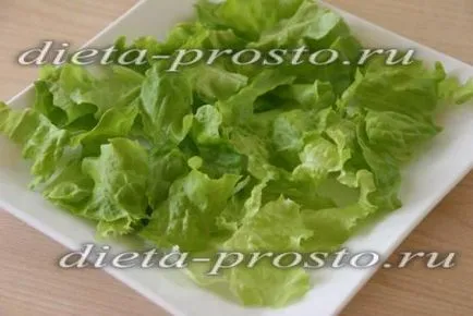 Salata cu somon, roșii și brânză rețetă cu o fotografie