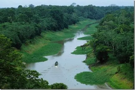 A legnagyobb és leghosszabb folyója, Dél-Amerika, az Amazonas