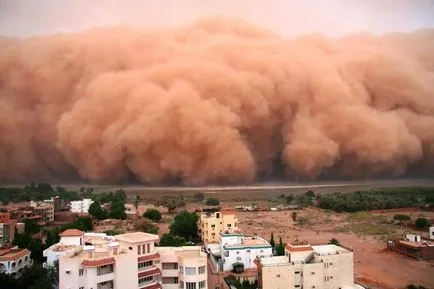 A leginkább figyelemre méltó homokviharokra