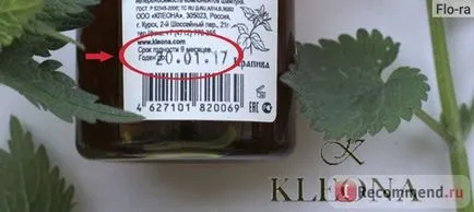 Cleon șampon naturale urzica - „Șampon“ urzica „de kleona