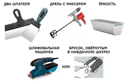 Шпакловка на газобетон разполага Шпакловъчни под тапети