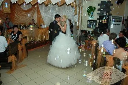 Megjelenítése buborékok egy esküvő, kiadó egy generátor hatalmas buborékok Moszkvában